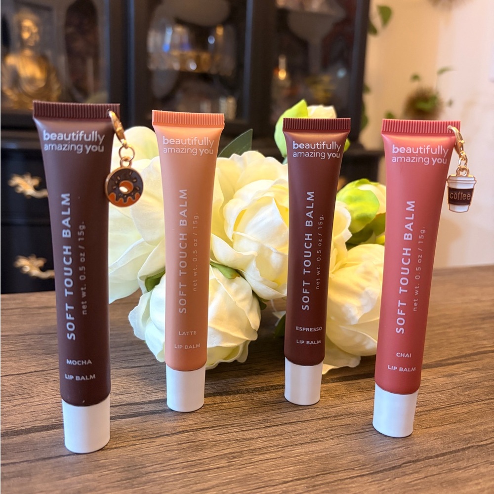 Pick One Set!! Soft Touch lush Lip Balm/ Mocha & Latte / Espresso & Chai